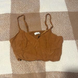 Japna, gold, crop top, size L